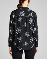 LEE FLORAL BLOUSE DAMSKA KOSZULA DŁUGI RĘKAW BLACK L49UXM01 112140185